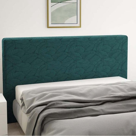 Copritestata Elasticizzato Miù IRGE con Fantasia Foglie – Coprotestiera Letto Estensibile
