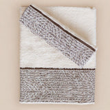 Set Asciugamani 1+1 Cordina in Cotone - Antica Tessitura Italiana
