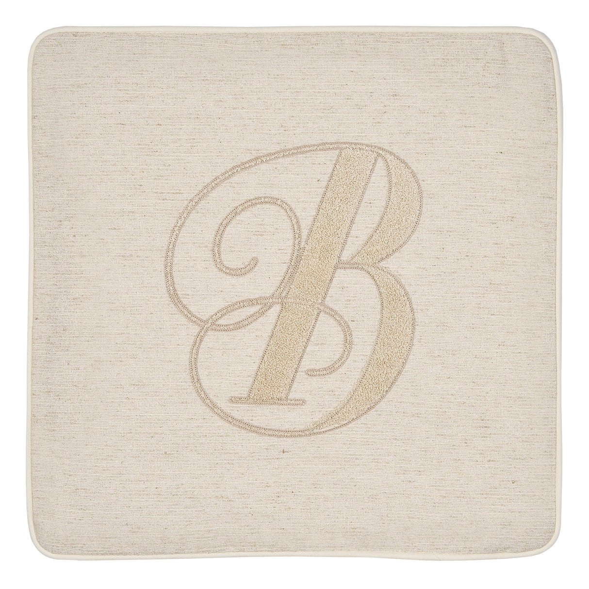 Fodera Cuscino Alfabeto Vingi 45x45 Gobelin Lettere Decorative Senza Imbottitura