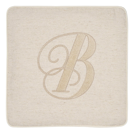 Fodera Cuscino Alfabeto Vingi 45x45 Gobelin Lettere Decorative Senza Imbottitura