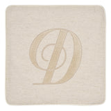 Fodera Cuscino Alfabeto Vingi 45x45 Gobelin Lettere Decorative Senza Imbottitura