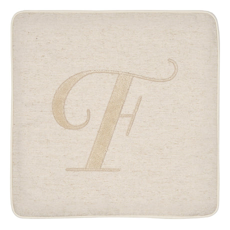 Fodera Cuscino Alfabeto Vingi 45x45 Gobelin Lettere Decorative Senza Imbottitura
