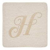 Fodera Cuscino Alfabeto Vingi 45x45 Gobelin Lettere Decorative Senza Imbottitura