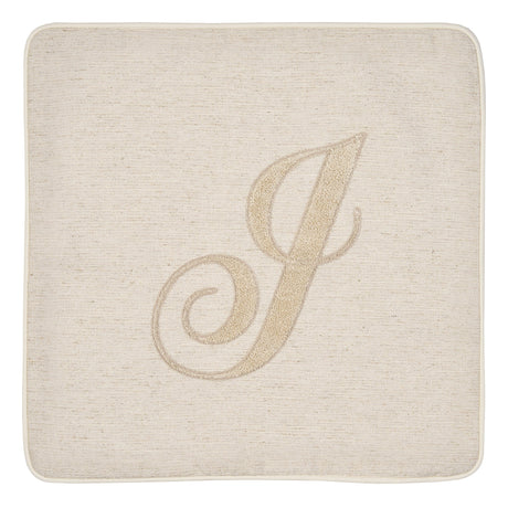 Fodera Cuscino Alfabeto Vingi 45x45 Gobelin Lettere Decorative Senza Imbottitura