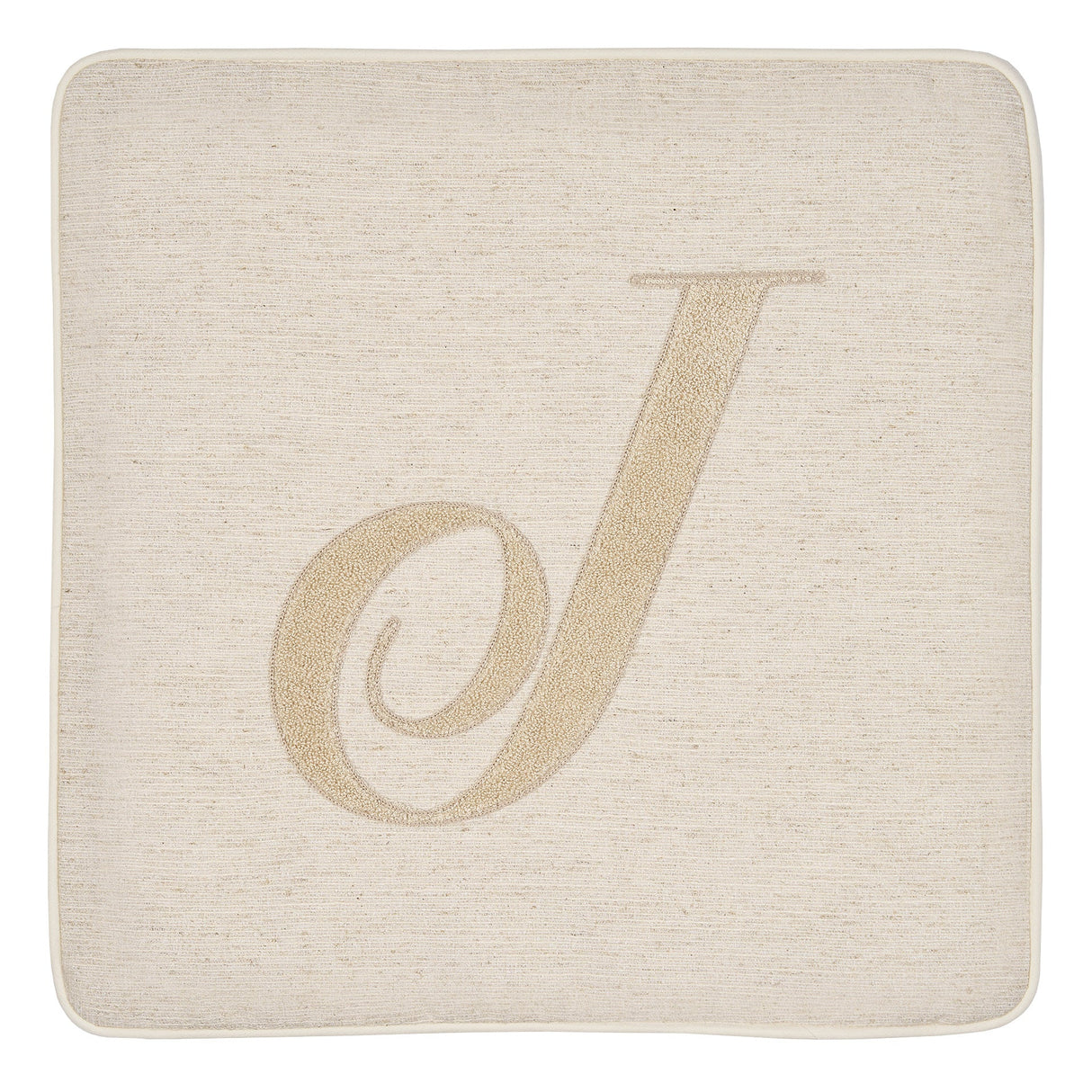 Fodera Cuscino Alfabeto Vingi 45x45 Gobelin Lettere Decorative Senza Imbottitura