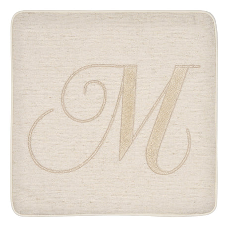 Fodera Cuscino Alfabeto Vingi 45x45 Gobelin Lettere Decorative Senza Imbottitura