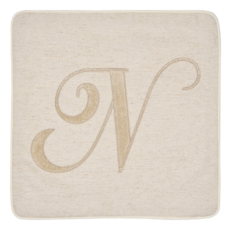 Fodera Cuscino Alfabeto Vingi 45x45 Gobelin Lettere Decorative Senza Imbottitura