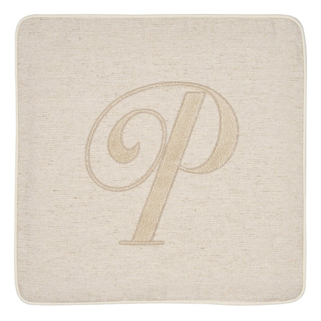 Fodera Cuscino Alfabeto Vingi 45x45 Gobelin Lettere Decorative Senza Imbottitura