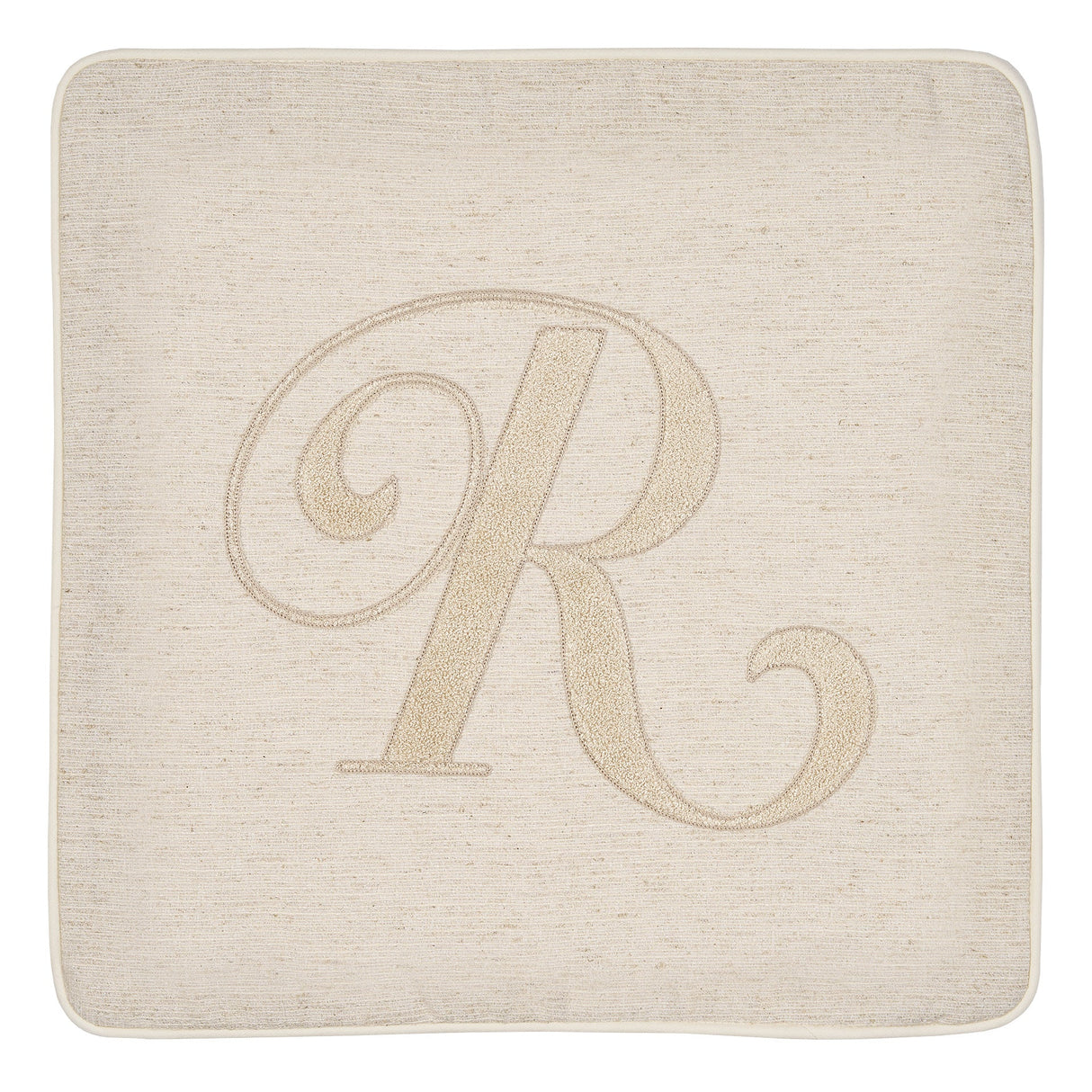 Fodera Cuscino Alfabeto Vingi 45x45 Gobelin Lettere Decorative Senza Imbottitura