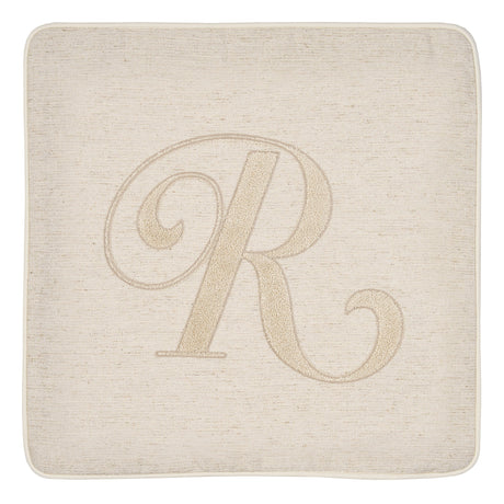 Fodera Cuscino Alfabeto Vingi 45x45 Gobelin Lettere Decorative Senza Imbottitura