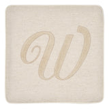 Fodera Cuscino Alfabeto Vingi 45x45 Gobelin Lettere Decorative Senza Imbottitura