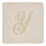 Fodera Cuscino Alfabeto Vingi 45x45 Gobelin Lettere Decorative Senza Imbottitura