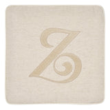 Fodera Cuscino Alfabeto Vingi 45x45 Gobelin Lettere Decorative Senza Imbottitura