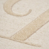 Fodera Cuscino Alfabeto Vingi 45x45 Gobelin Lettere Decorative Senza Imbottitura