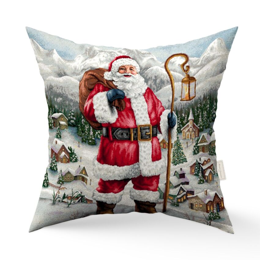 Cuscino Arredo BABBO NATALE BASTONE  dis.12 - Karì