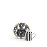 Tazzina Caffè con Piattino e Coperchio Souvenirs De Voyage - Weissestal