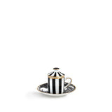 Tazzina Caffè con Piattino e Coperchio Souvenirs De Voyage - Weissestal