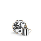 Tazzina Caffè con Piattino e Coperchio Souvenirs De Voyage - Weissestal