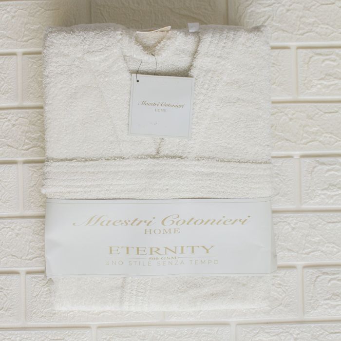 Accappatoio Eternity 450 GSM Con Cappuccio - Maestri Cotonieri