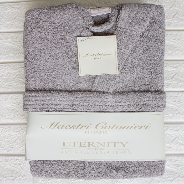 Accappatoio Eternity 450 GSM Con Cappuccio - Maestri Cotonieri