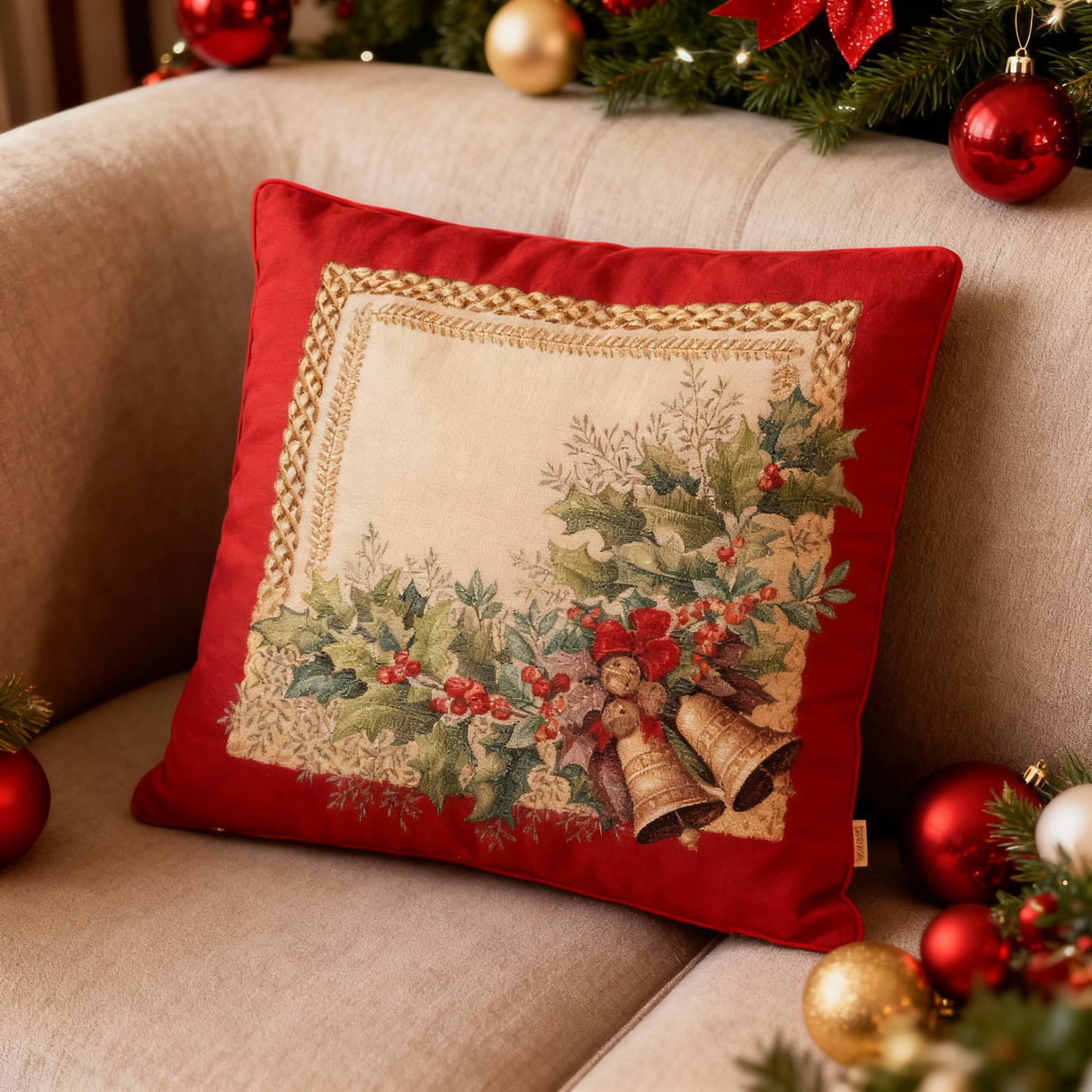 Cuscino Merry Christmas dis.002n - Karì