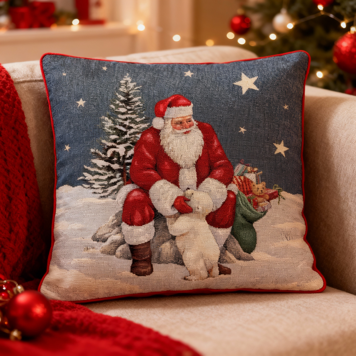 Cuscino Merry Christmas dis.21  - Karì