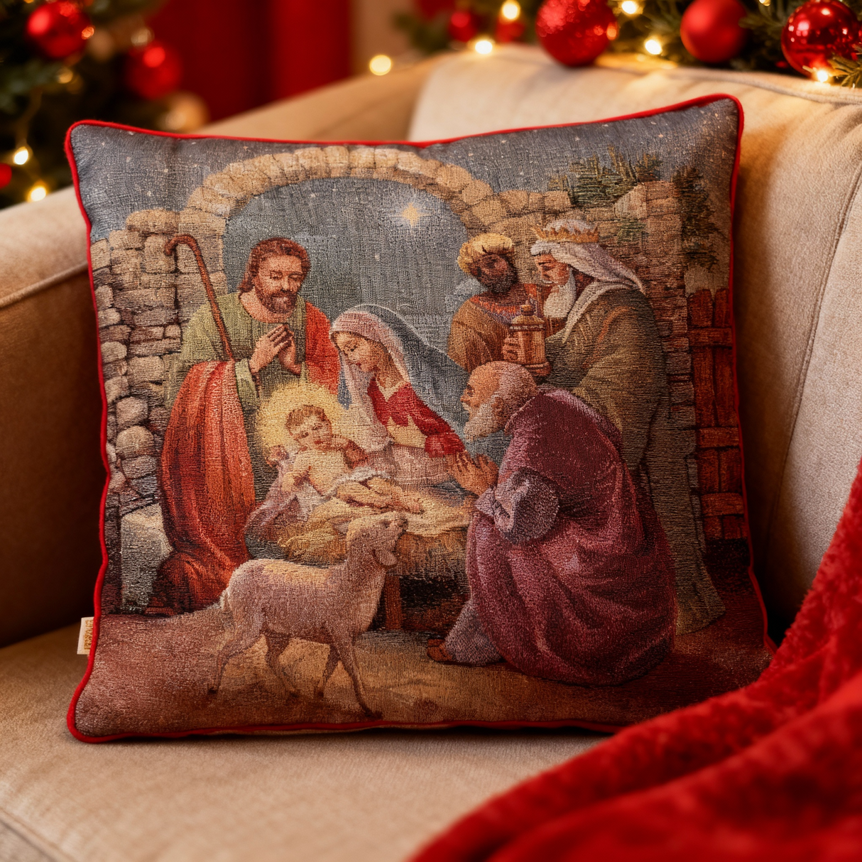 Cuscino Adorazione dei Magi dis.78 - Karì
