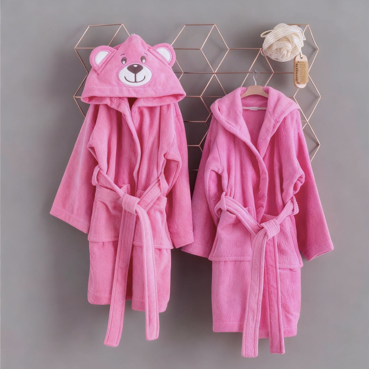 Accappatoio baby Animal Orsetto da 1 a 8 anni by Linea Oro
