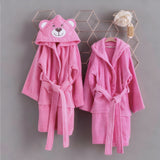 Accappatoio baby Animal Orsetto da 1 a 8 anni by Linea Oro