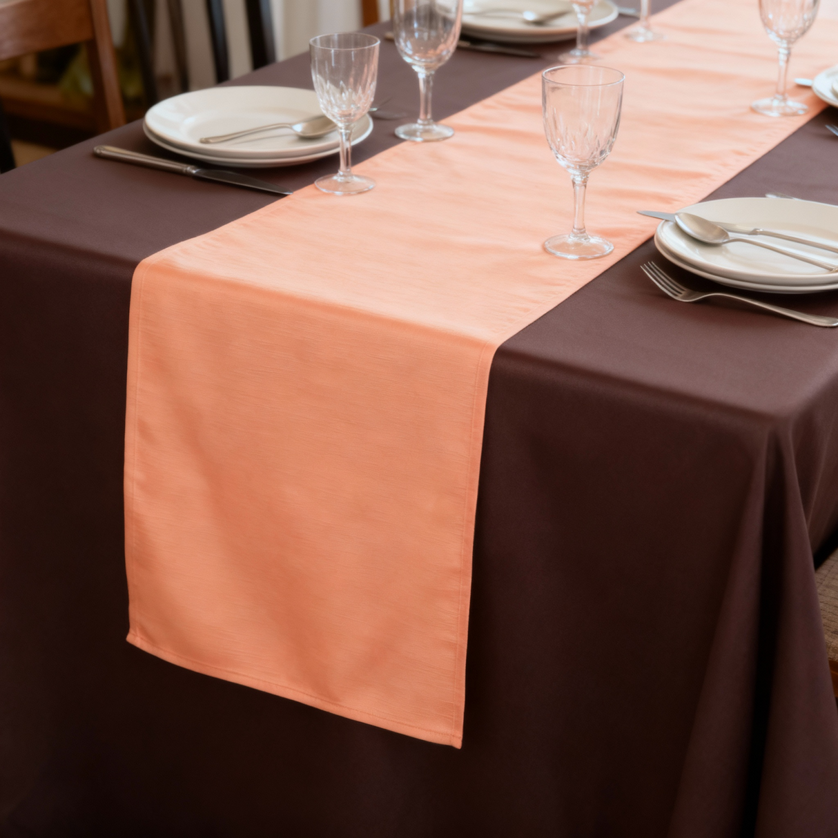 Runner FIAMMATO in tessuto antimacchia no stiro – Magilù