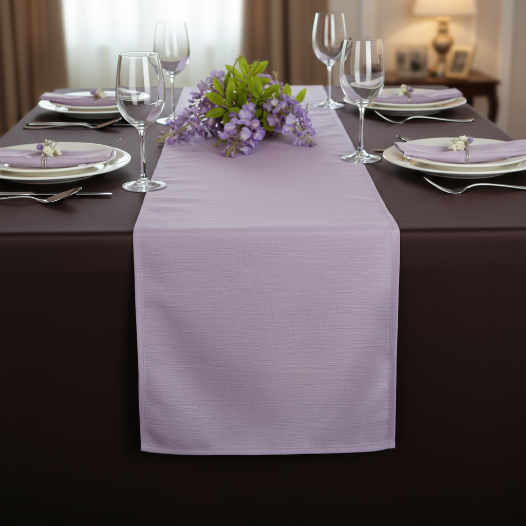 Runner FIAMMATO in tessuto antimacchia no stiro – Magilù