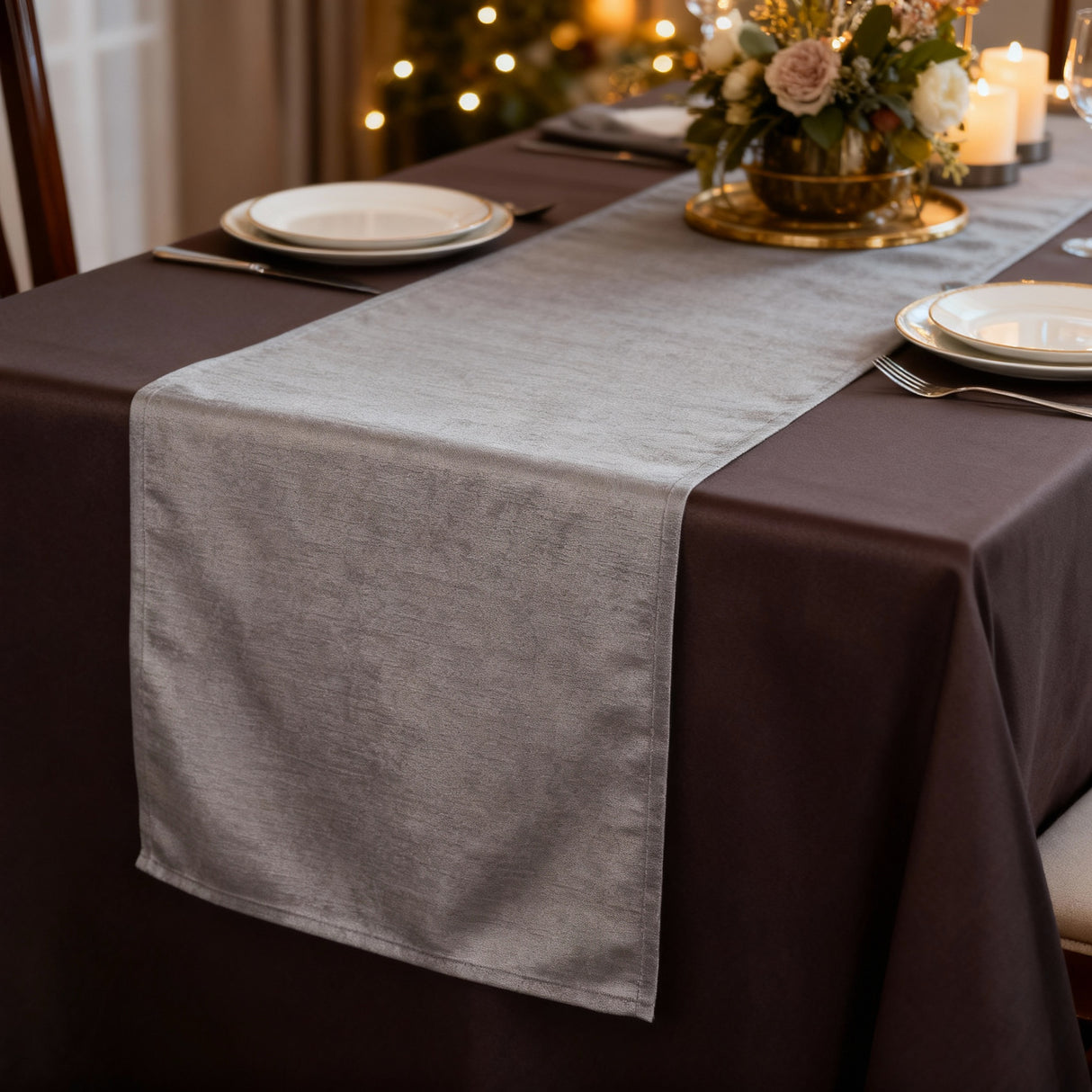 Runner FIAMMATO in tessuto antimacchia no stiro – Magilù