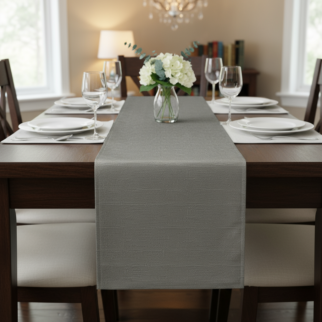 Runner FIAMMATO in tessuto antimacchia no stiro – Magilù