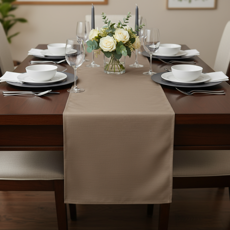 Runner FIAMMATO in tessuto antimacchia no stiro – Magilù