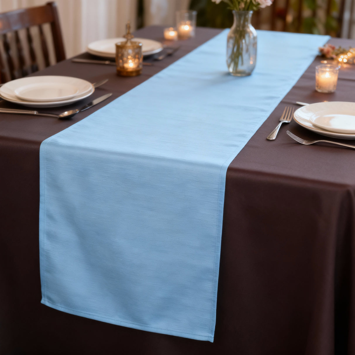 Runner FIAMMATO in tessuto antimacchia no stiro – Magilù