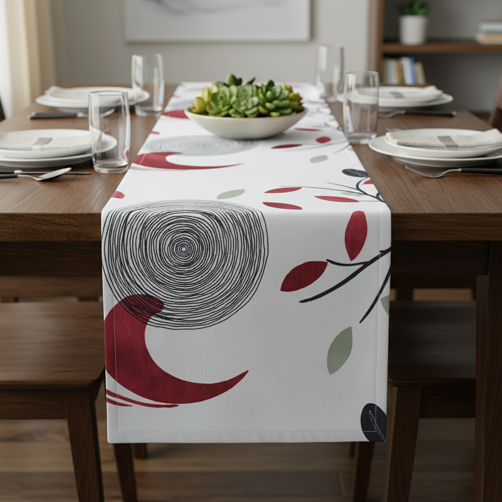 Runner FANTASIA in tessuto antimacchia no stiro – Magilù