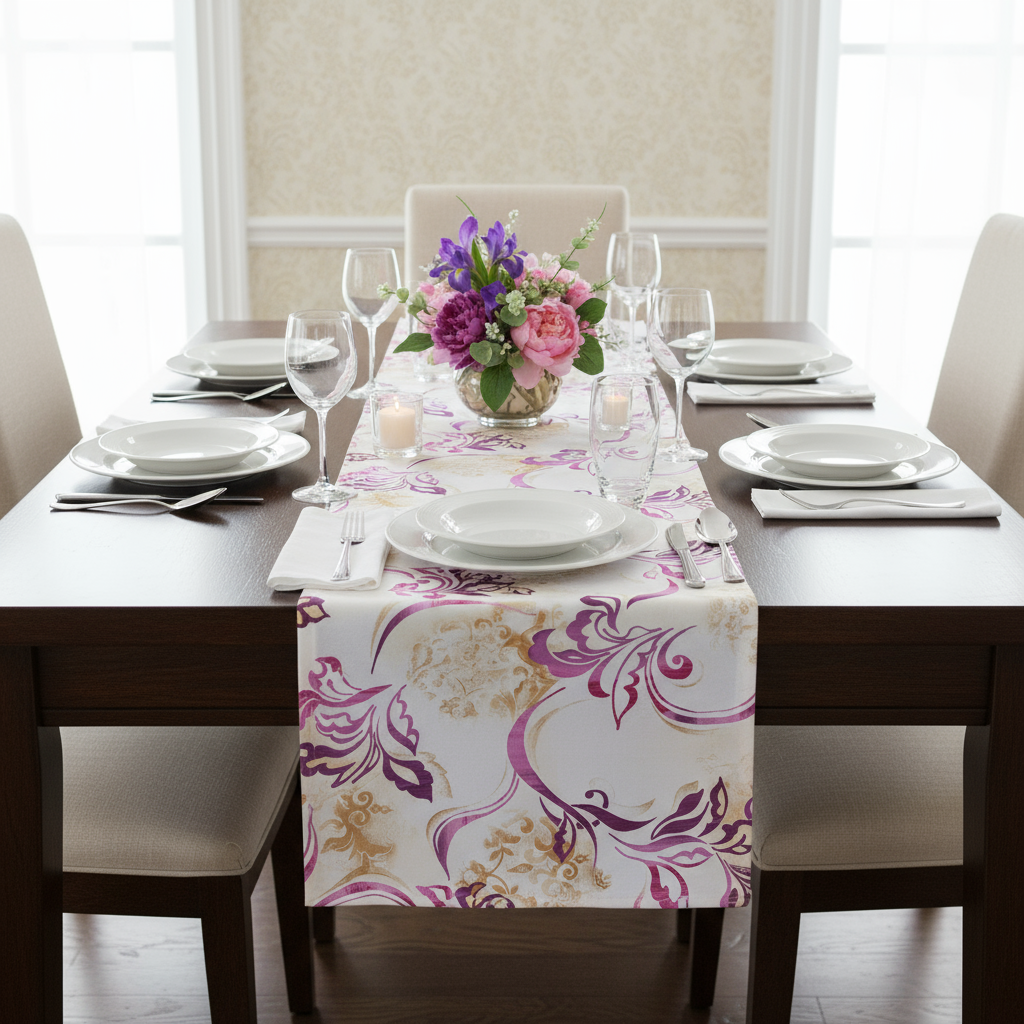 Runner FANTASIA in tessuto antimacchia no stiro – Magilù