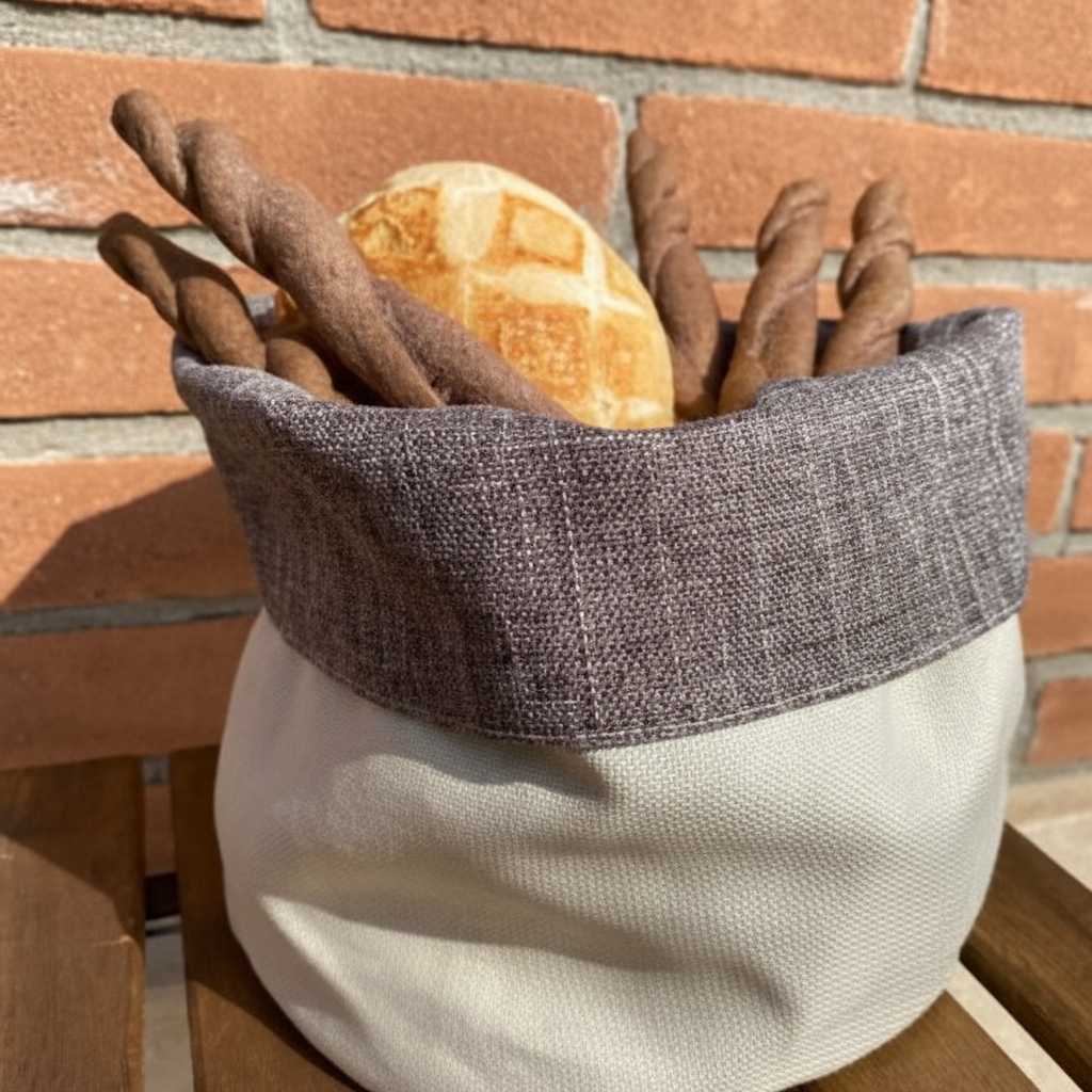 Portapane Double Face lino  - Magilù