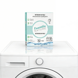 Detersivo Lavatrice Ecologico in Fogli Essentia 32 Lavaggi – Ipoallergenico, Vegan, Senza Plastica