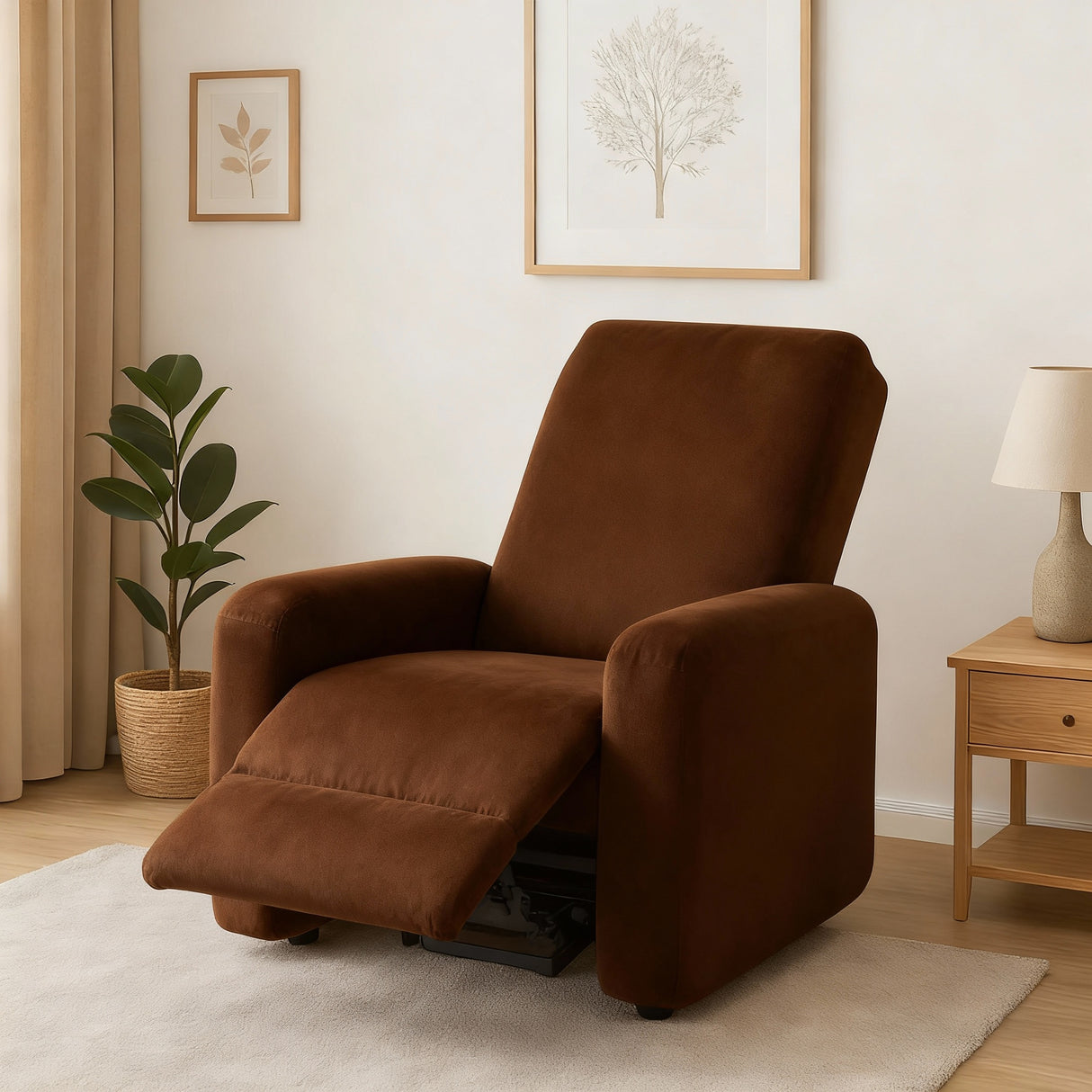 Copripoltrona Reclinabile Zucchissime – Tinta Unita Antimacchiaia