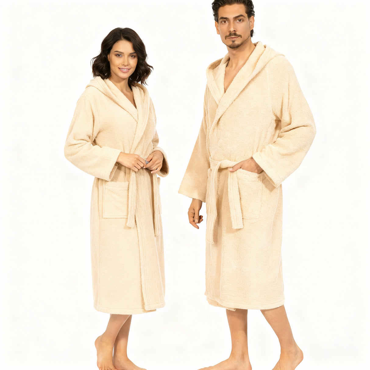 Accappatoio Botticelli  Basic spugna 100% cotone 450 gsm tinta unita – taglie calibrate 3XL-4XL-5XL-6XL-7XL-8XL