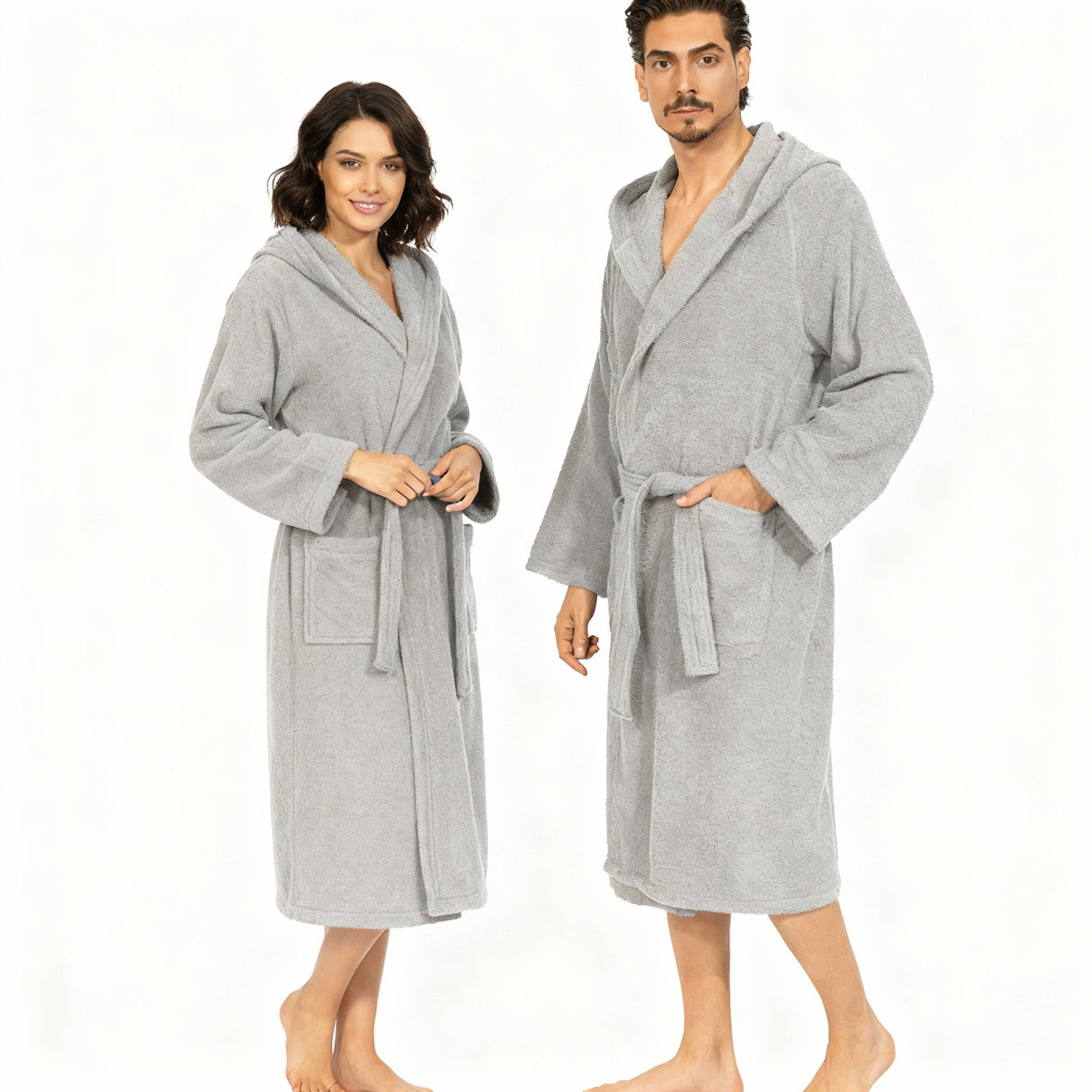 Accappatoio Botticelli  Basic spugna 100% cotone 450 gsm tinta unita – taglie calibrate 3XL-4XL-5XL-6XL-7XL-8XL