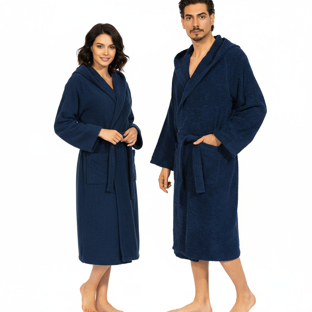 Accappatoio Botticelli  Basic spugna 100% cotone 450 gsm tinta unita – taglie calibrate 3XL-4XL-5XL-6XL-7XL-8XL