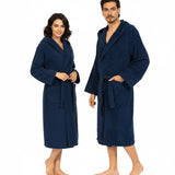 Accappatoio Botticelli  Basic spugna 100% cotone 450 gsm tinta unita – taglie calibrate 3XL-4XL-5XL-6XL-7XL-8XL