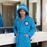 Accappatoio SSC Napoli Adulto in Spugna – S, M, L, XL, XXL