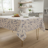 Tovaglia Antimacchia e Antistiro FOGLIE GRIGIE – Magilù