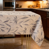 Tovaglia Antimacchia e Antistiro FOGLIE GRIGIE – Magilù