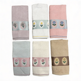 Set 6 Strofinacci FLOWER  - Vingi