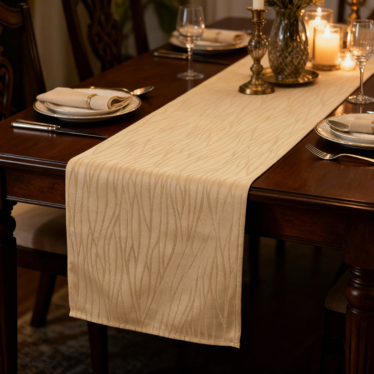 Runner FRANCESE in tessuto antimacchia no stiro – Magilù