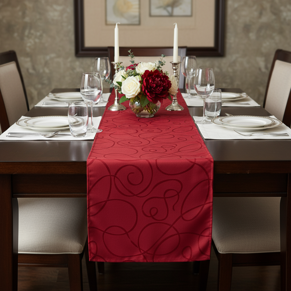 Runner LONDON in tessuto antimacchia no stiro – Magilù